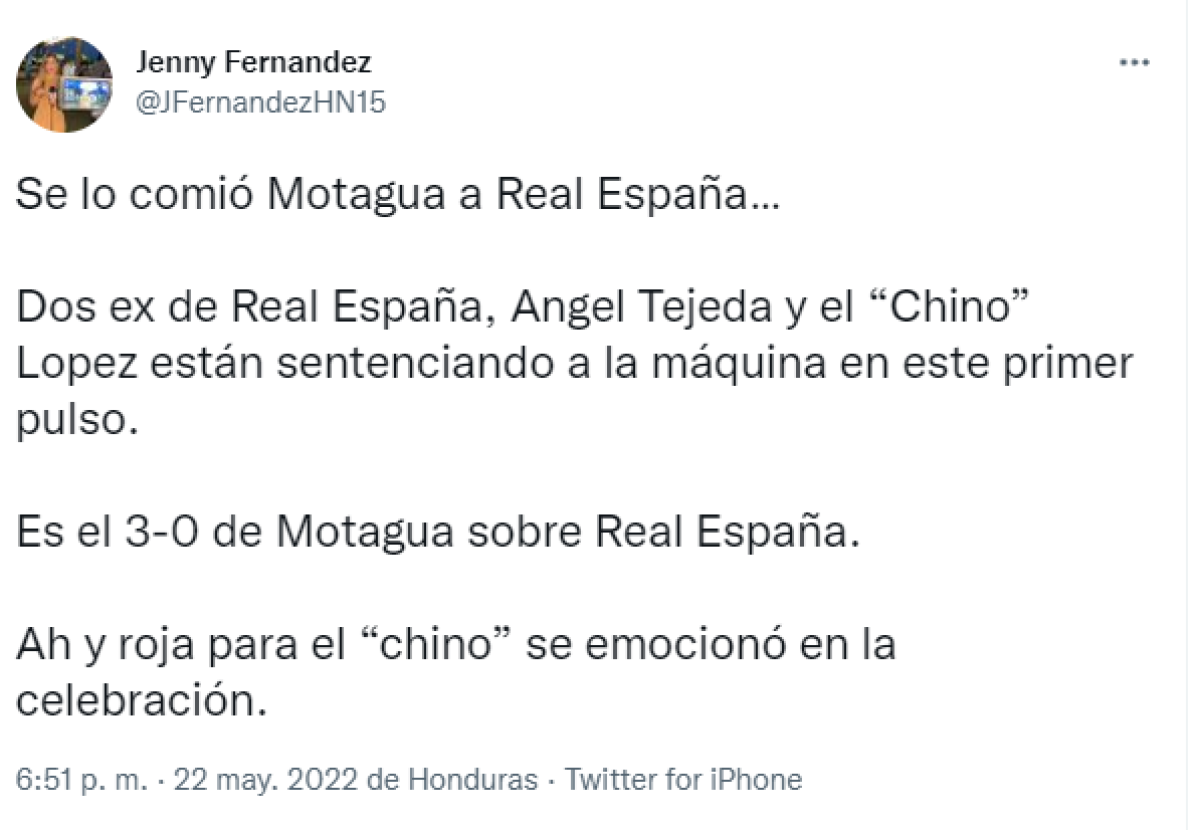 Tajantes: periodistas reaccionan tras el baile que le dio Motagua a Real España en la final de ida