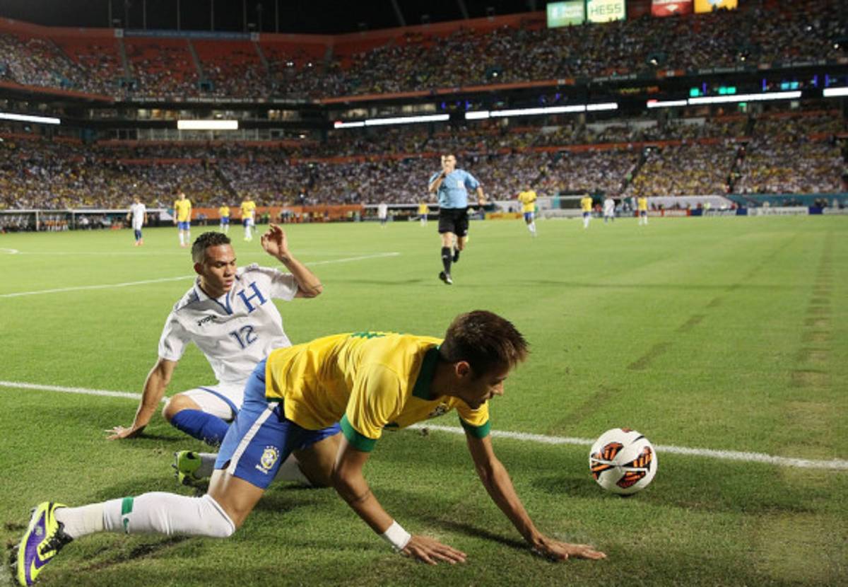 Las mejores imágenes del Honduras-Brasil