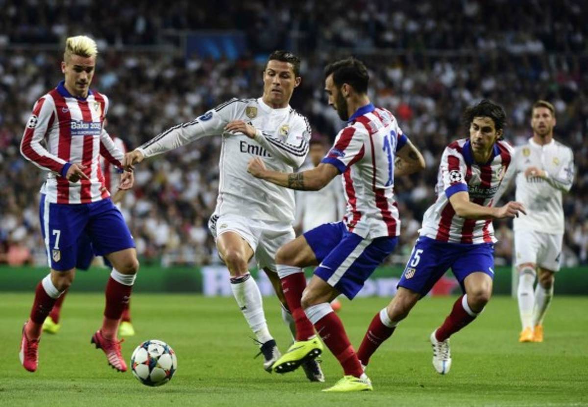 Real Madrid venció 1-0 al Atlético de Madrid por la Champions League