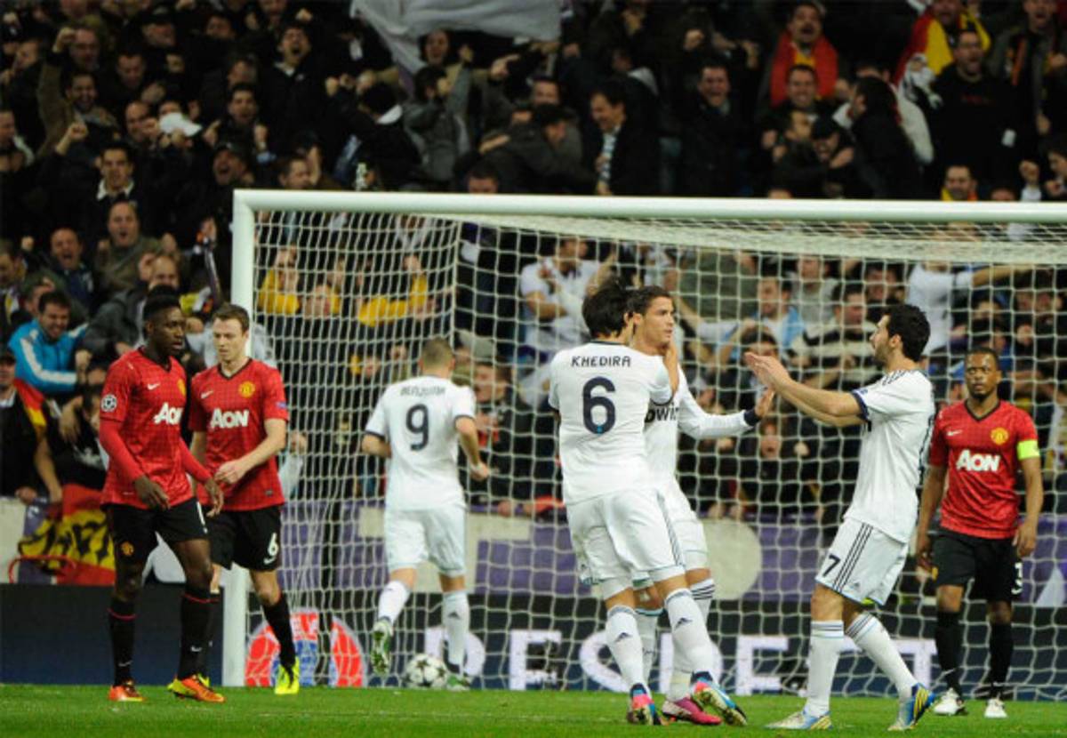 El Real Madrid-Manchester United en imágenes