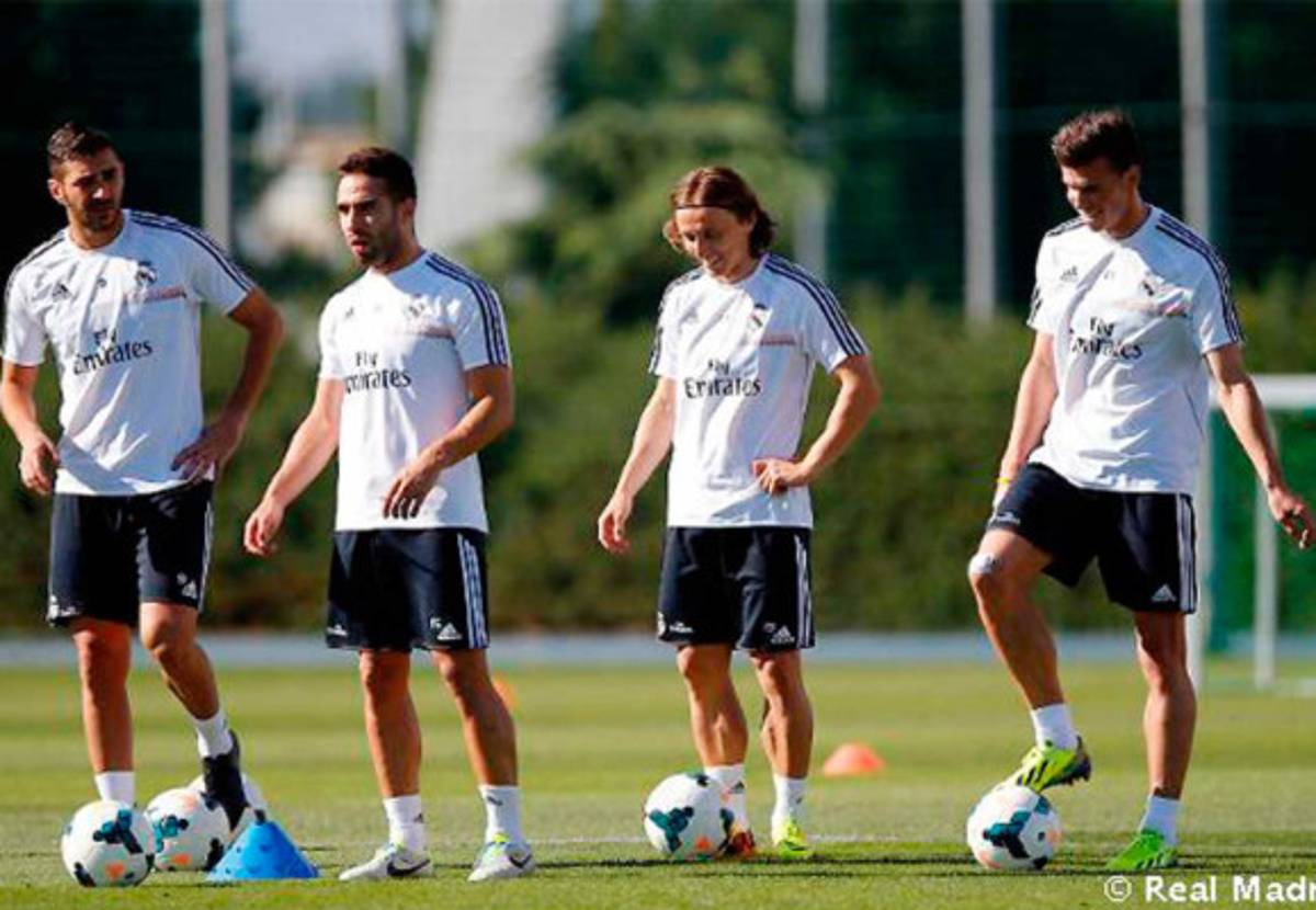 Primer entrenamiento de Gareth Bale con el Real Madrid