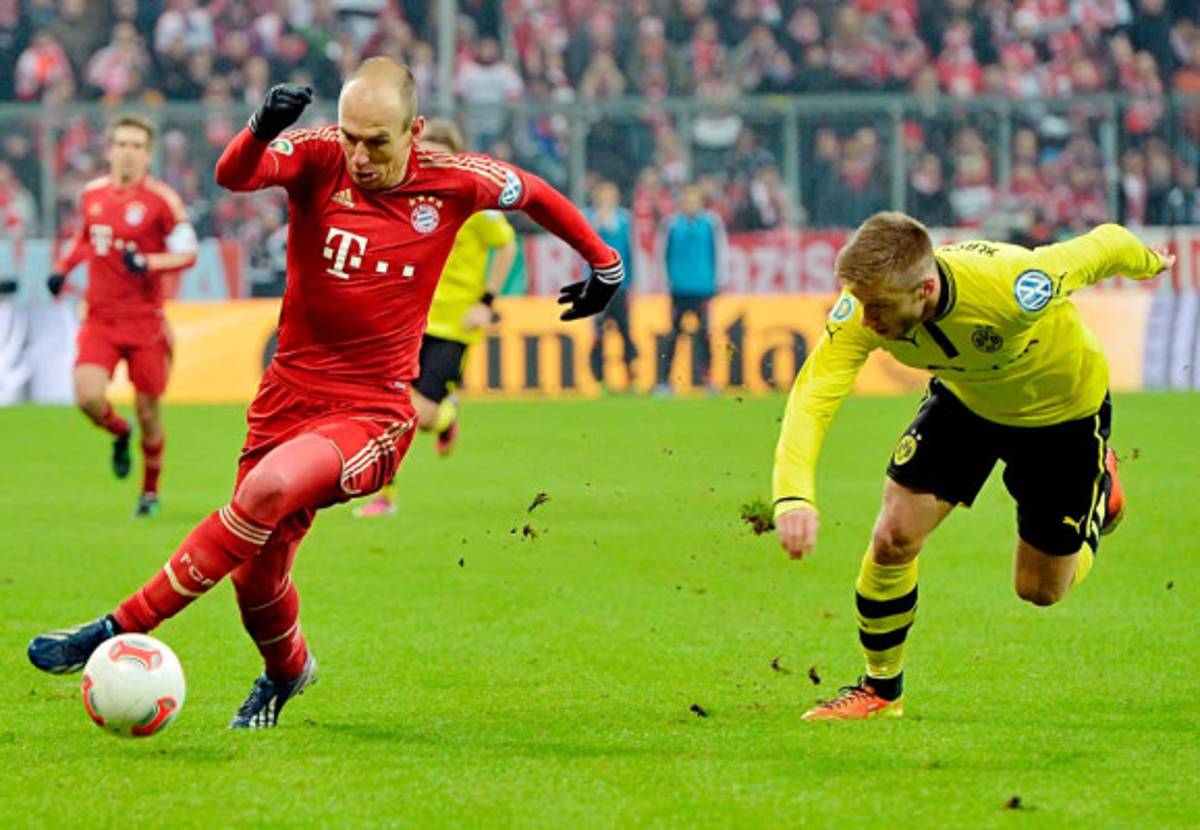 Robben da al triunfo al Bayern ante el Dortmund y el pase a semifinales.