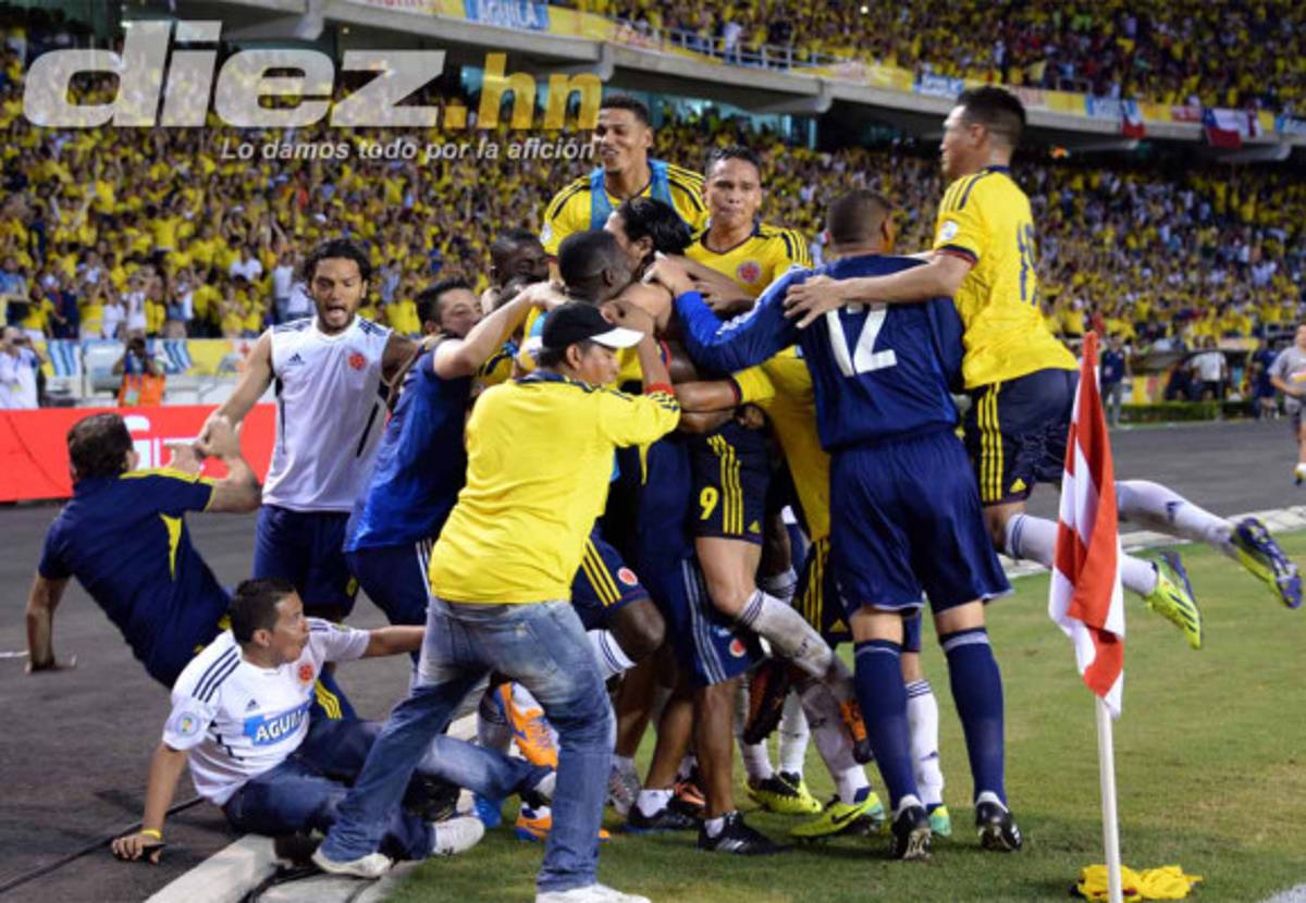 Colombia clasifica al mundial de Brasil 2014