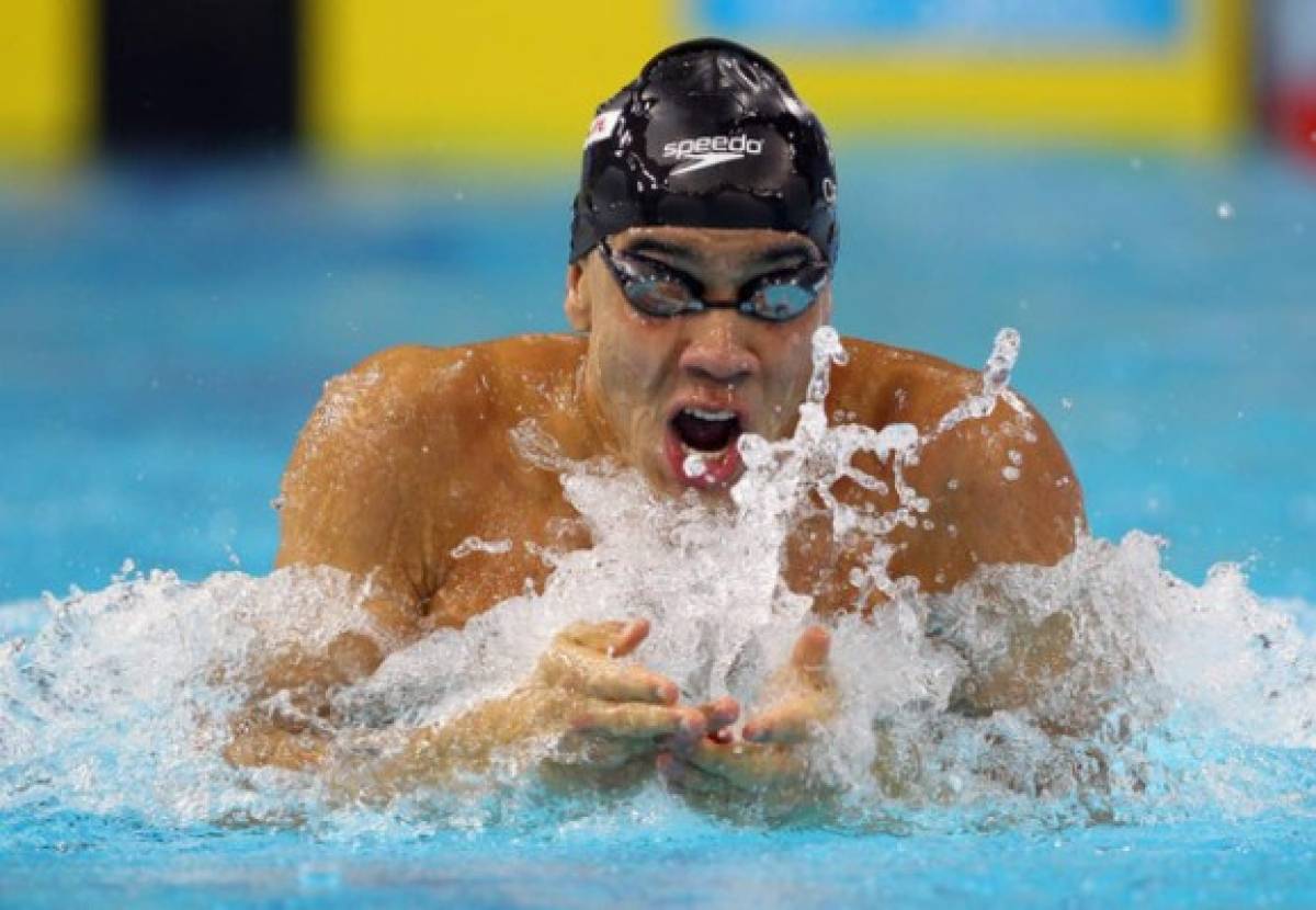 Nadador panameño Édgar Crespo logra el primer oro de su país y rompe récord