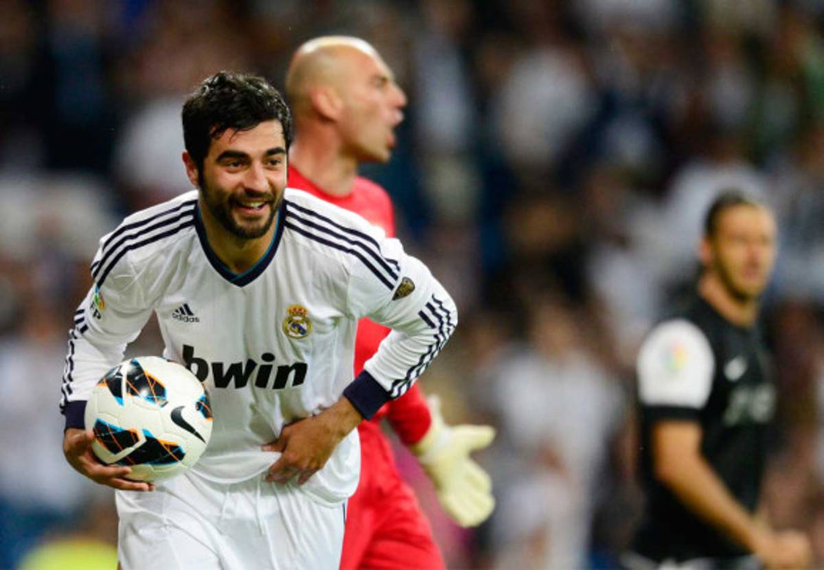 Goleada del Real Madrid al Málaga.