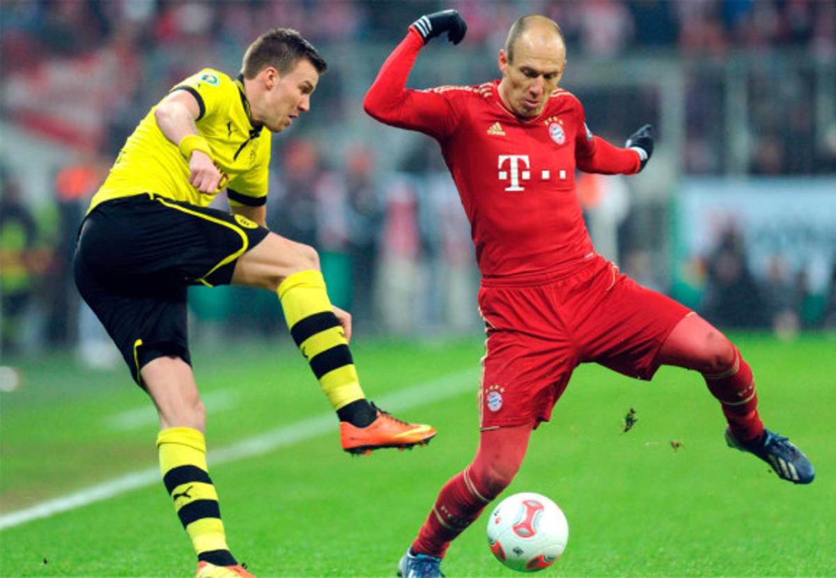 Robben da al triunfo al Bayern ante el Dortmund y el pase a semifinales.