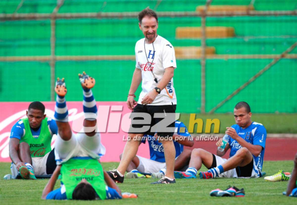 Selección nacinal tuvo su primer entrenamiento para enfrentar a los Estados Unidos .
