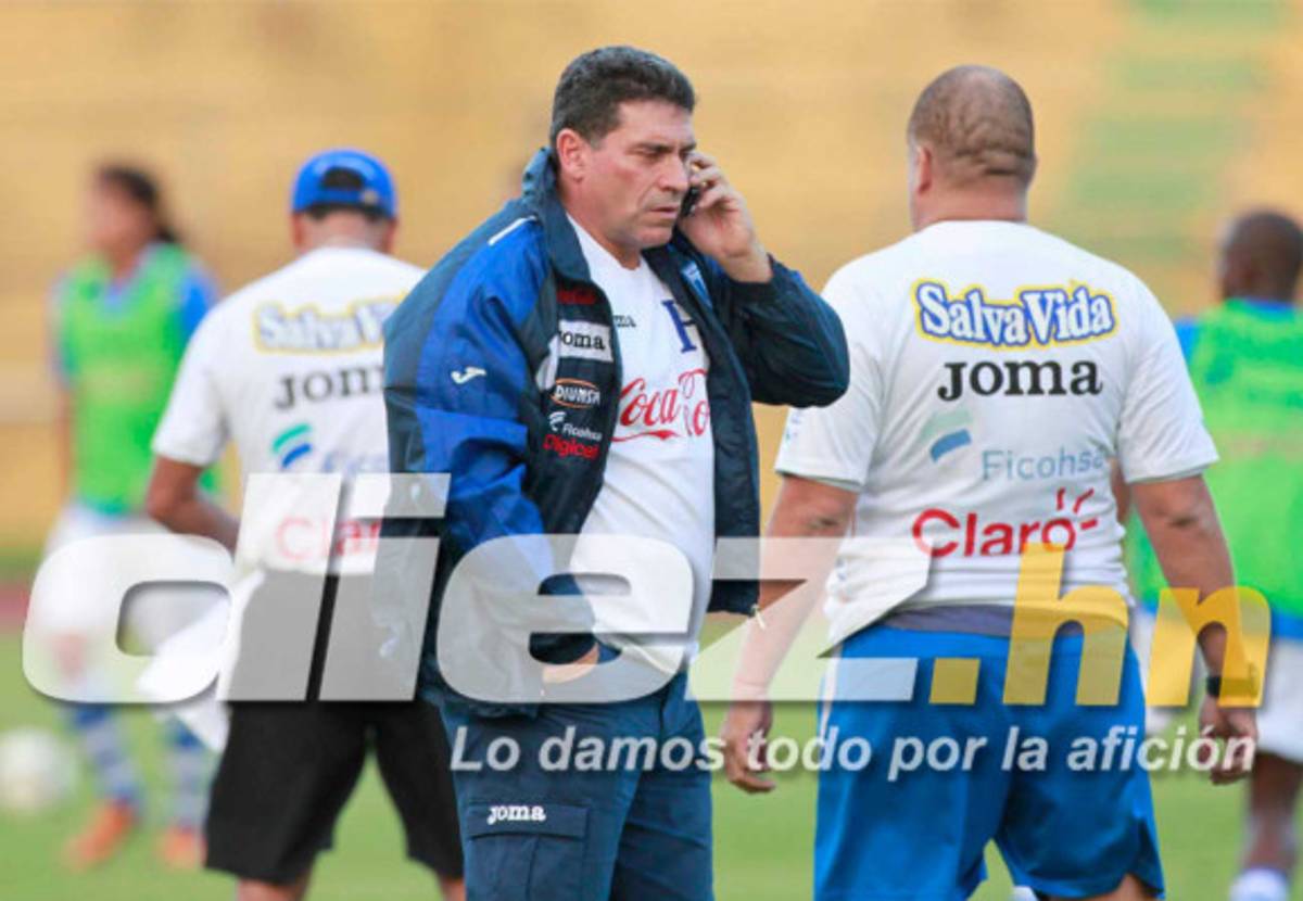 Selección nacinal tuvo su primer entrenamiento para enfrentar a los Estados Unidos .