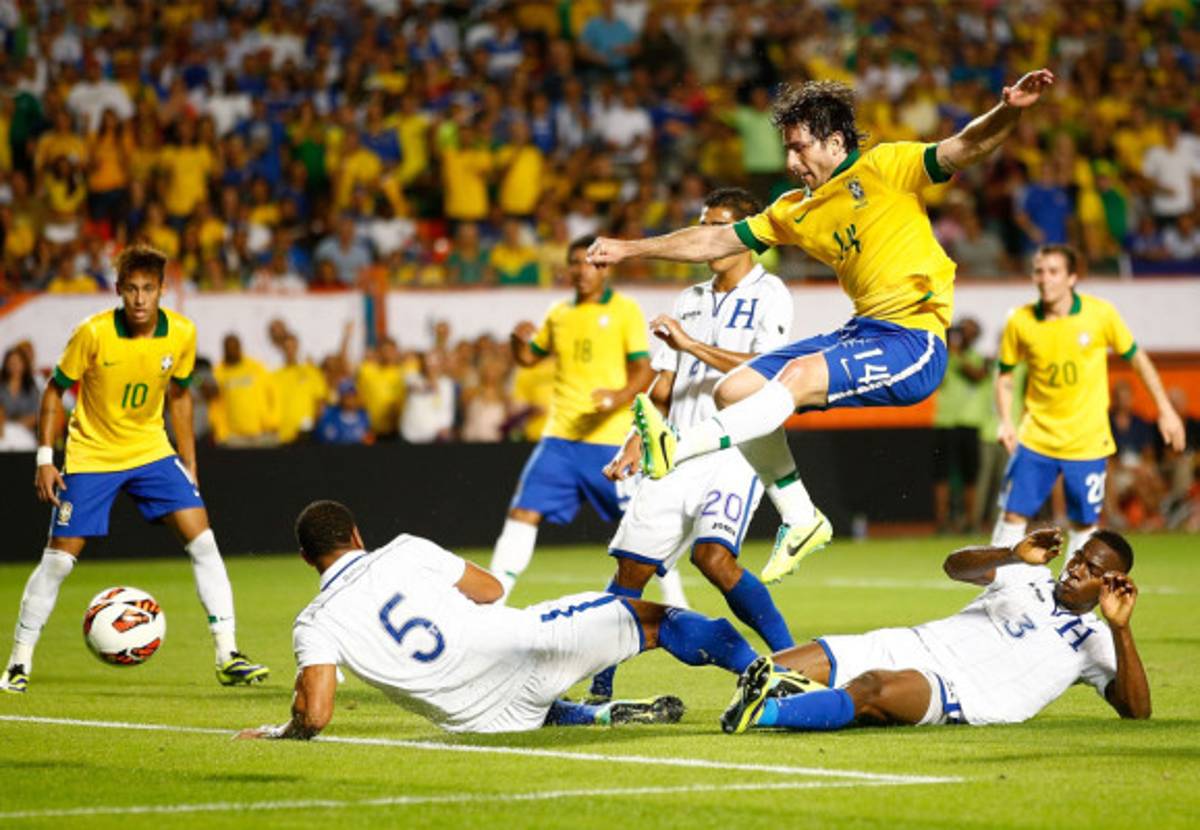 Las mejores imágenes del Honduras-Brasil