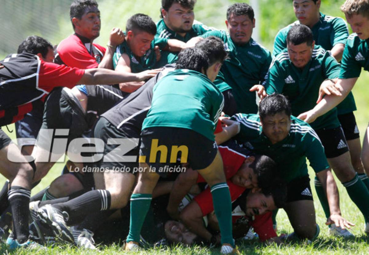 El rugby, un deporte que crece en Honduras