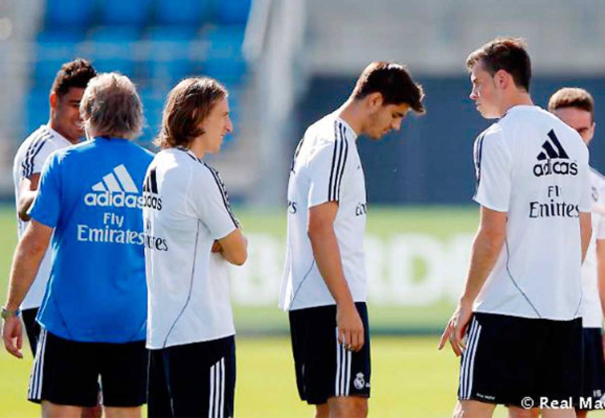 Primer entrenamiento de Gareth Bale con el Real Madrid