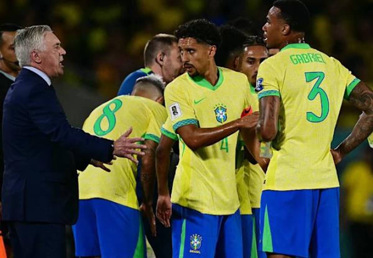 Ancelotti tomó la decisión: los tres jugadores de Brasil que ya tienen asegurado su puesto en el Mundial 2026