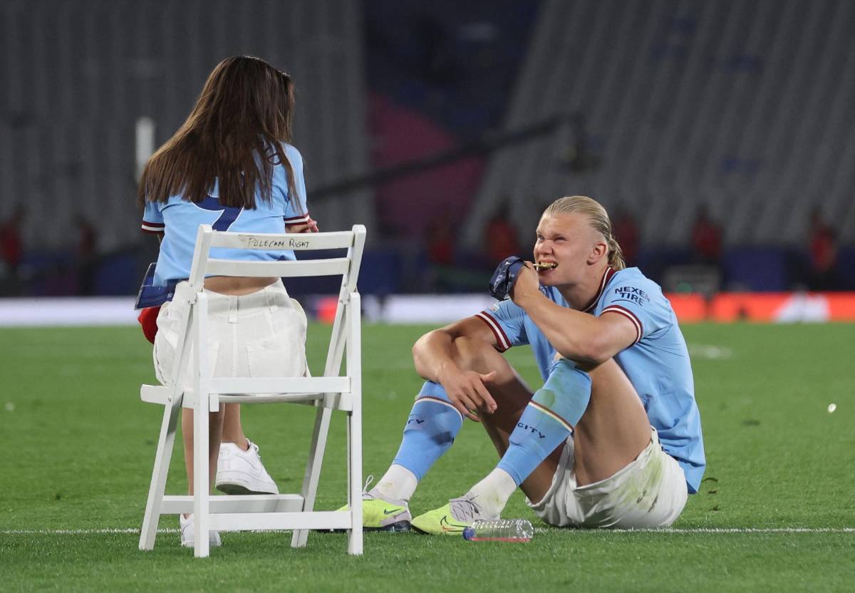 Estoy harta del fútbol: Novia latina de Haaland estalló ¿Quién es el dueño del corazón del noruego?