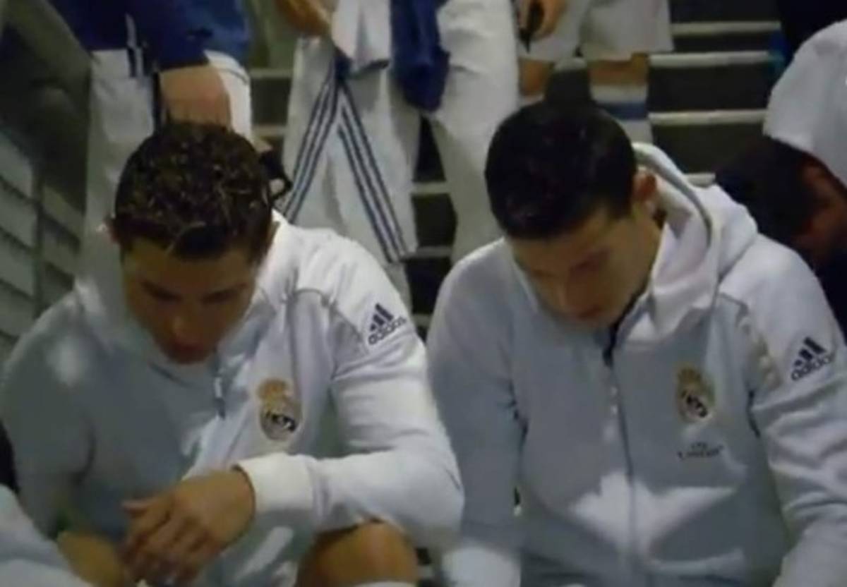 LO QUE NO SE VIO EN LA TV: ¿Despedida de James Rodríguez en el Real Madrid?