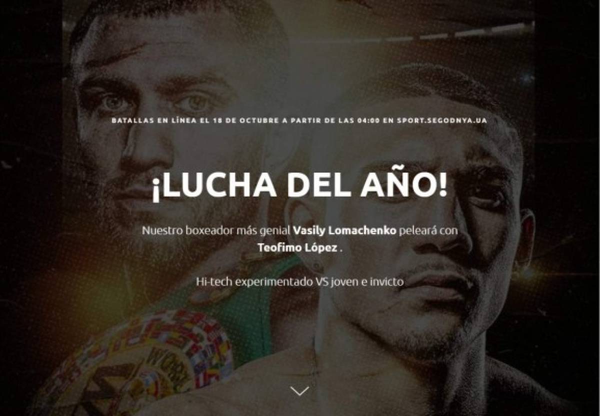 Tildan de 'indio' a Teófimo: Lo que dicen los medios internacionales sobre la pelea Lomachenko-López