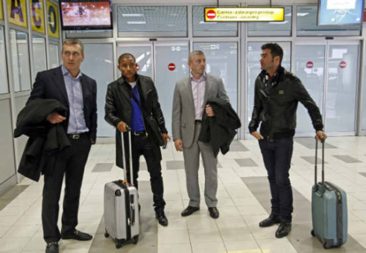 Luis Garrido ha llegado este jueves a la ciudad de Belgardo, Serbia.