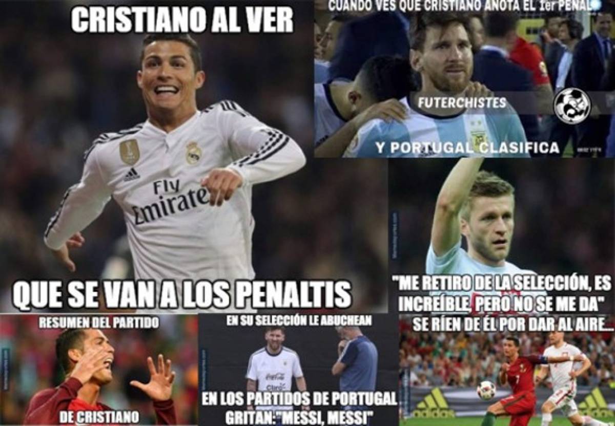 MEMES: Cristiano anota su penal y vuelven a destruir a Lionel Messi
