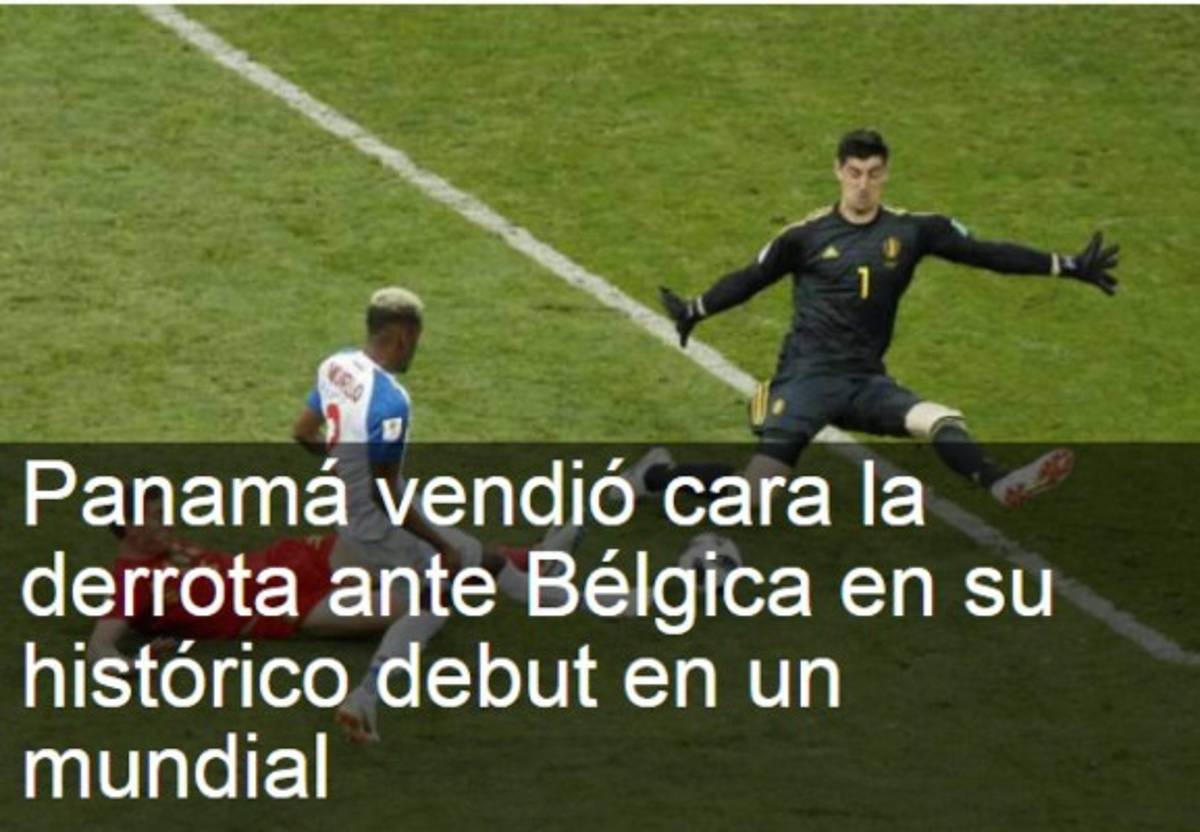 ''Es una de las peores del Mundial'', así reacciona la prensa tras el debut de Panamá en Rusia 2018