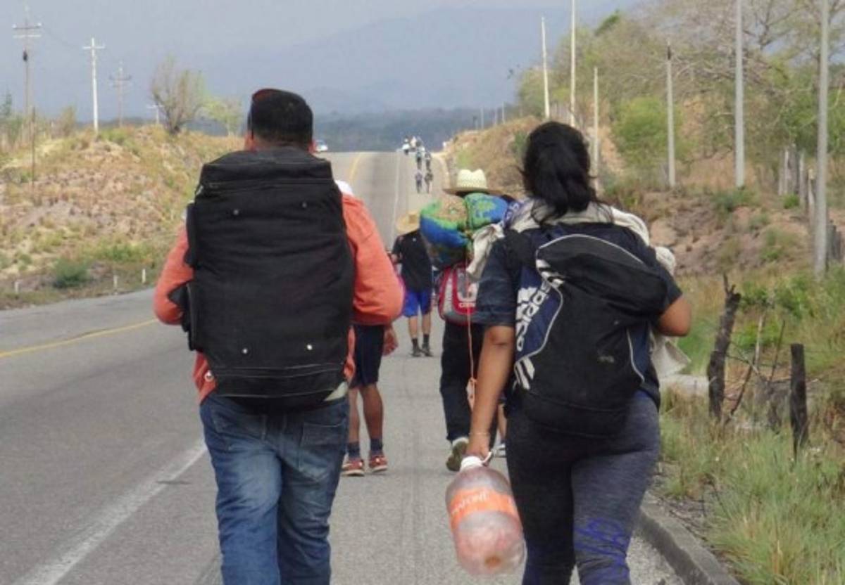 EN FOTOS: Así es la caravana de inmigrantes centroamericanos que va rumbo a Estados Unidos