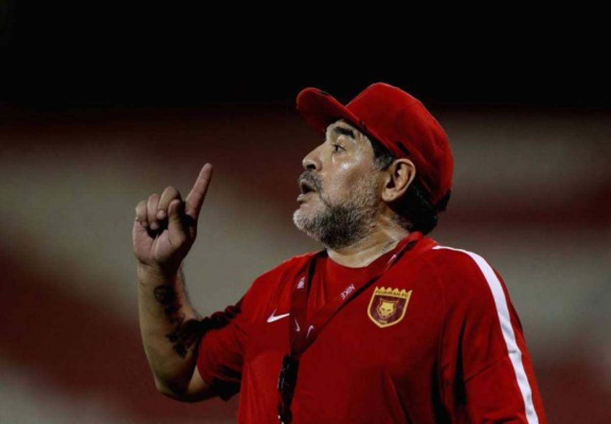 Las peticiones excéntricas de Maradona entrenador de Dorados de México