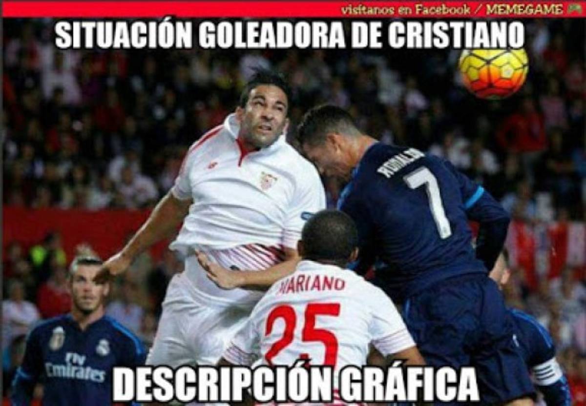 Con memes se burlan de la derrota del Real Madrid ante Sevilla