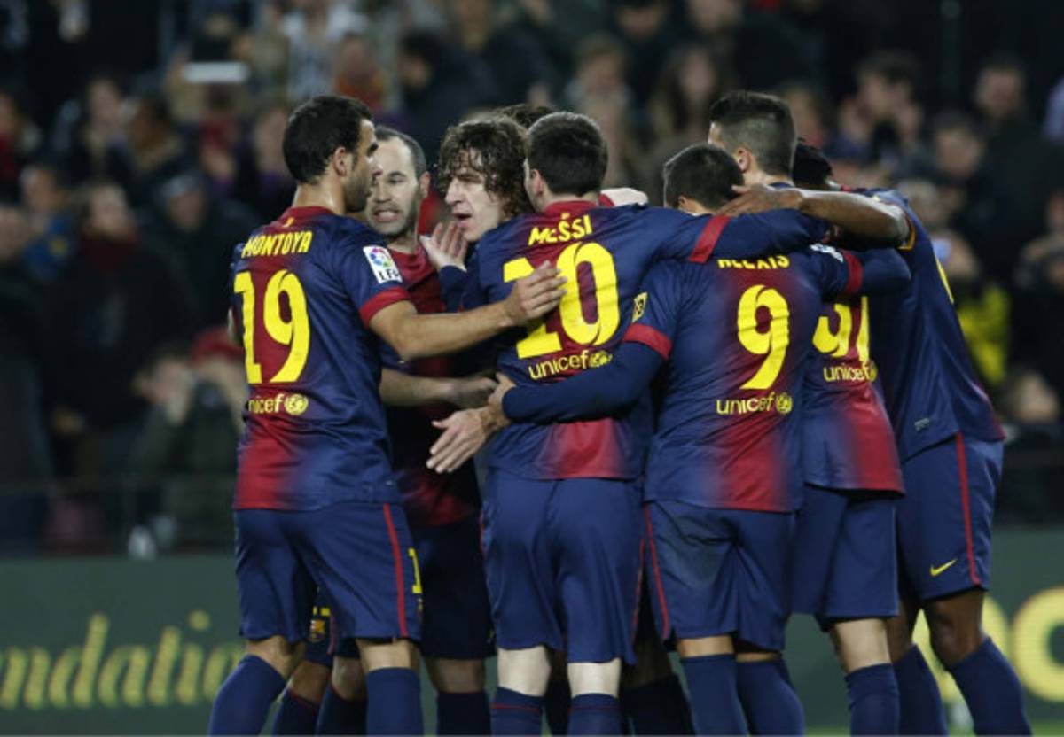 Barcelona se tambalea en Copa del Rey.