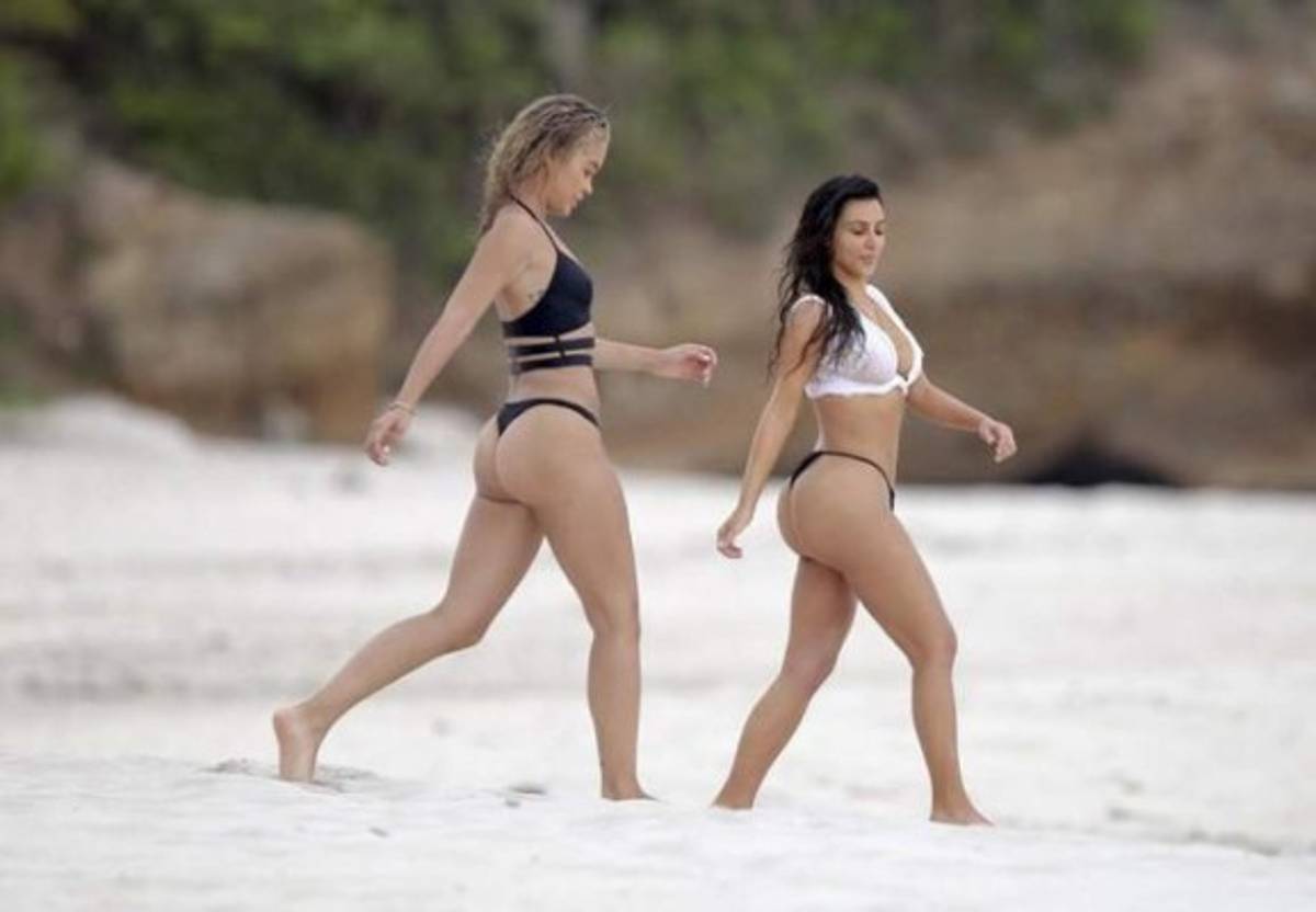 El lado más ardiente de Kim Kardashian, la empresaria que pudo ser novia de Cristiano Ronaldo