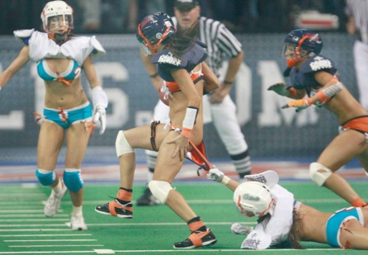 Fútbol en Lencería y sus sexys chicas dejan poco, muy poco a la imaginación