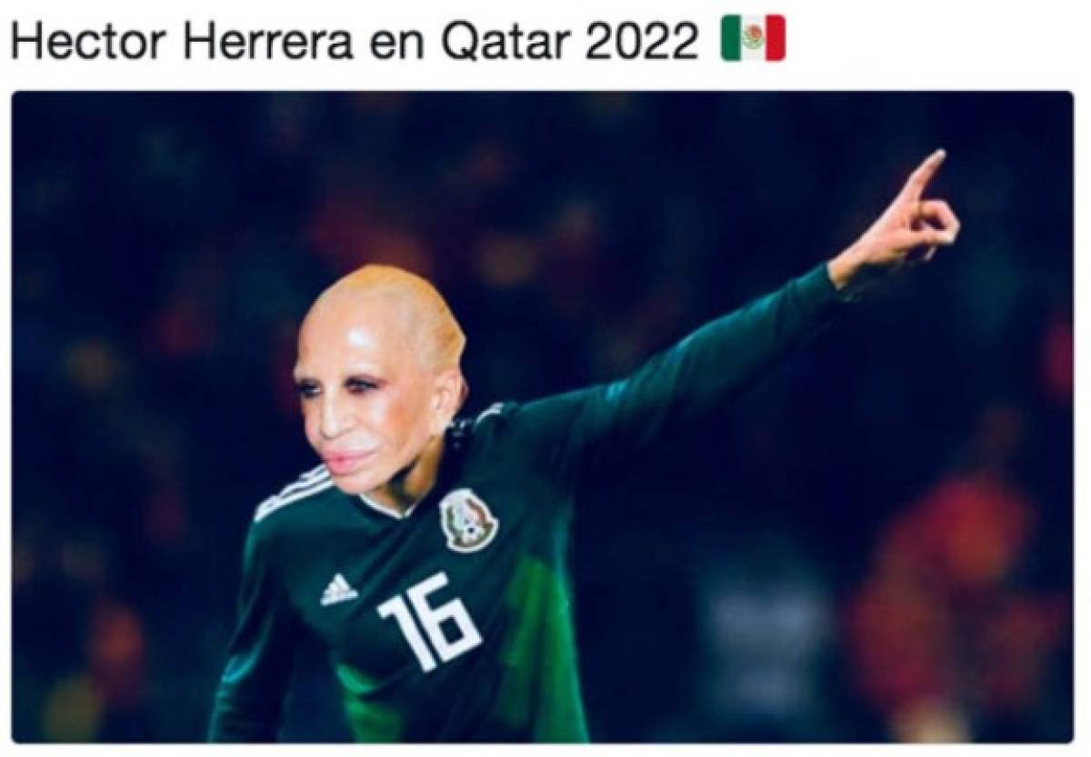 La cruel ola de memes por el cambio de rostro de Héctor Herrera tras sus cirugías estéticas