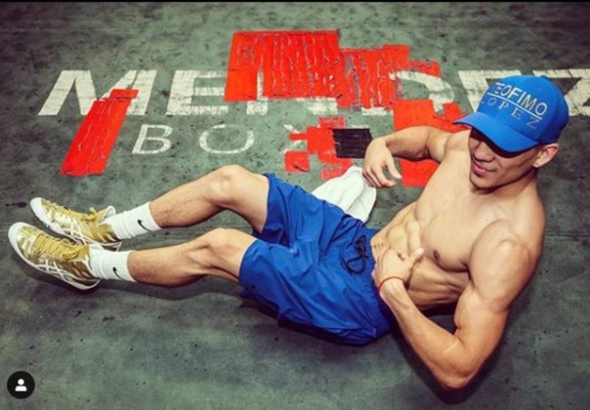 ¡Puro músculo! El 'salvaje' cambio físico del boxeador Teófimo López en solo seis años