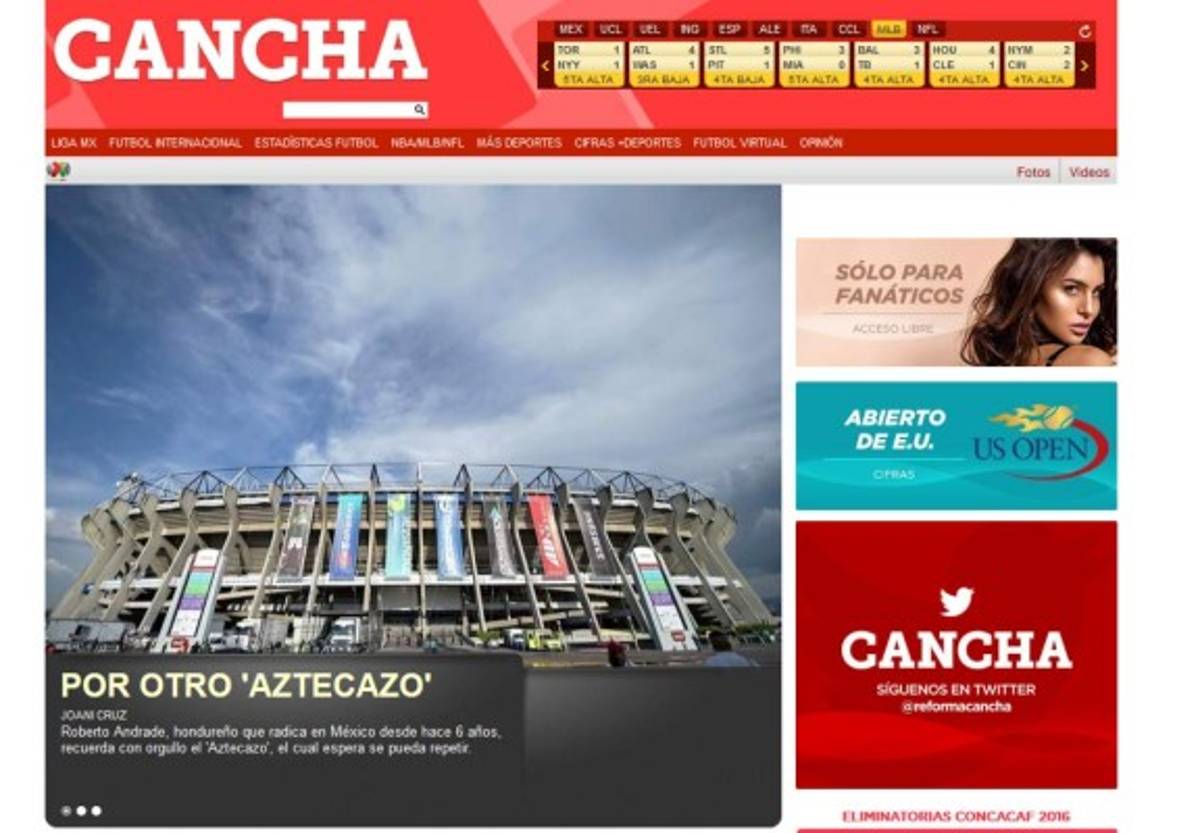 La prensa mexicana habla de la previa del duelo México-Honduras ¿Aztecazo?