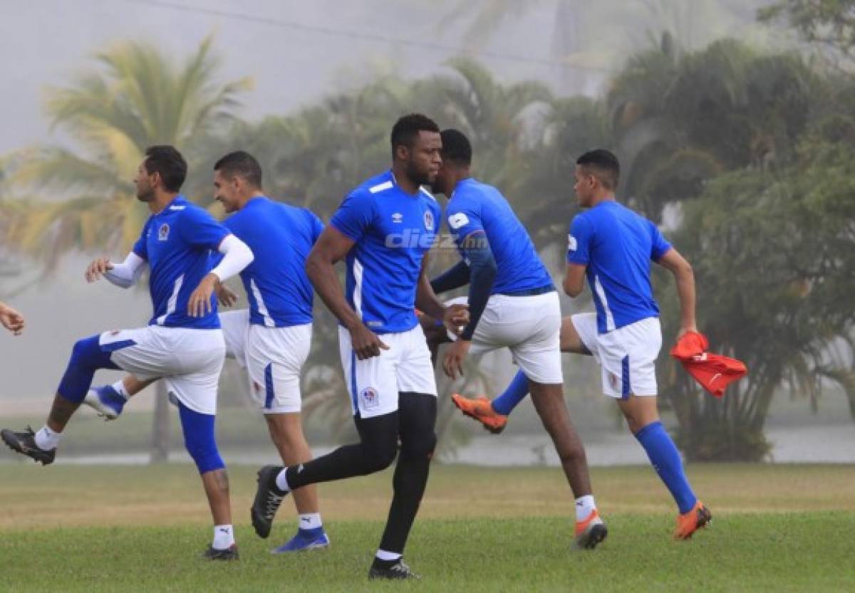 Las primeras imágenes de Yustin Arboleda sudando la camisa del Olimpia en Tegucigalpa