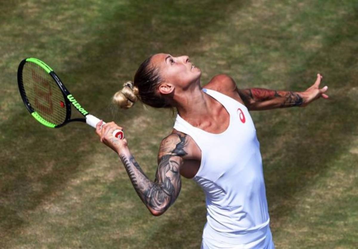 La belleza de Wimbledon: Tatuajes, sensualidad y deslices de las tenistas