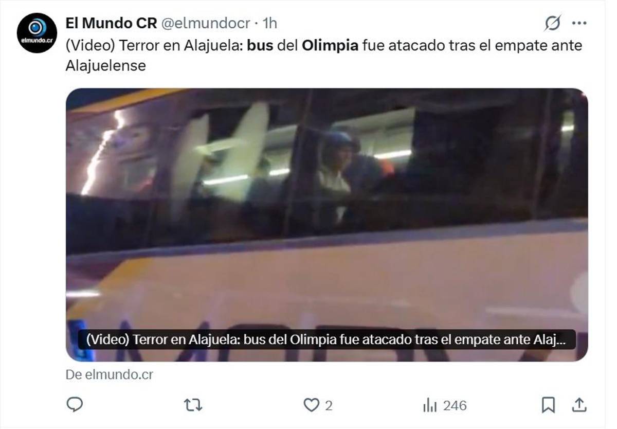 Vergüenza de ataque, descalificación y Concacaf se hará de la vista gorda: prensa de Honduras condena agresión contra Olimpia en Costa Rica