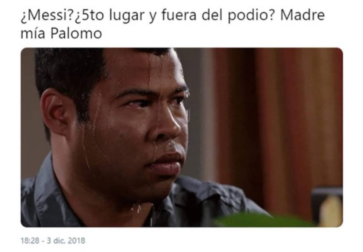 Los otros memes que dejó la gala del Balón de Oro y que no has visto