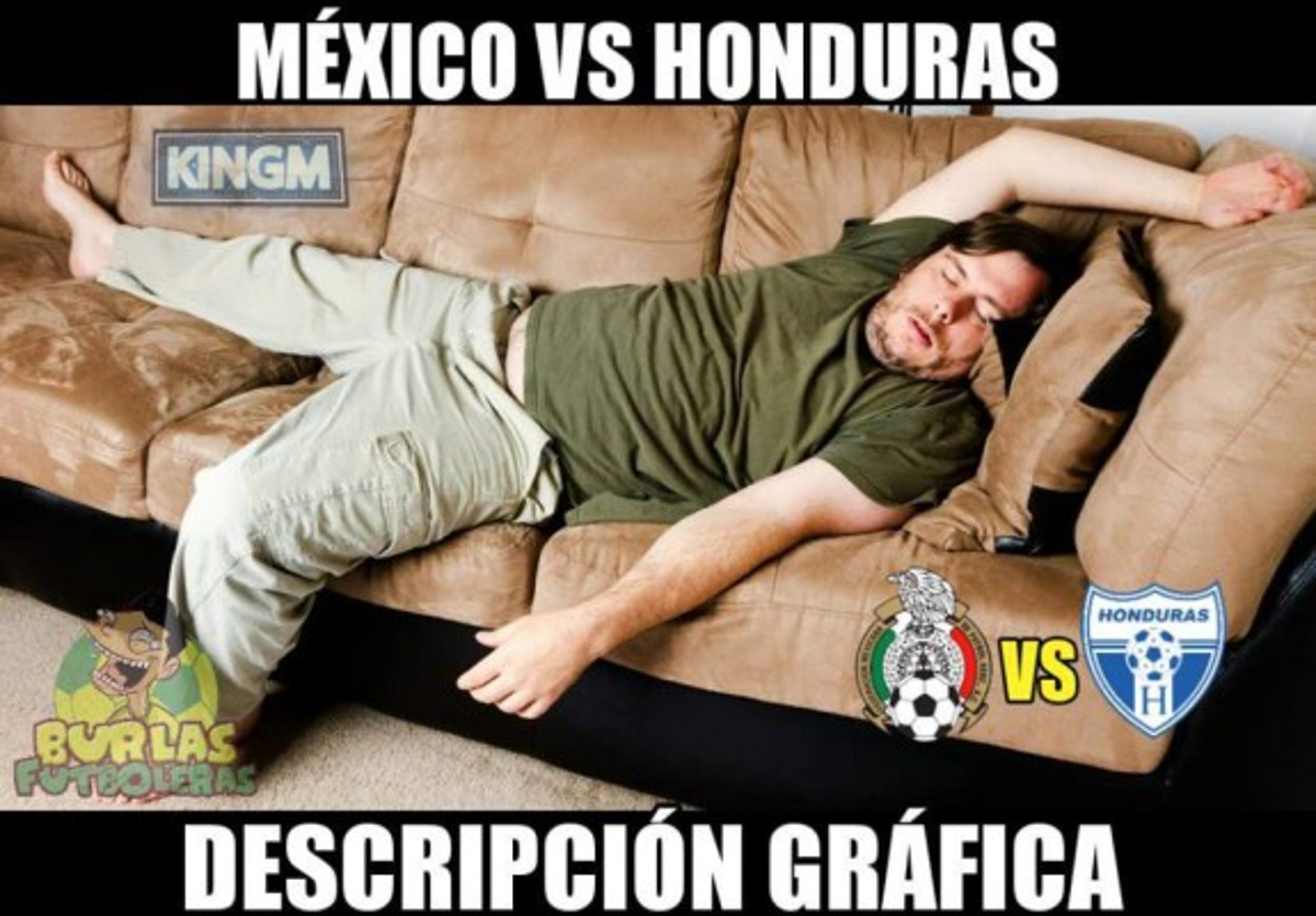 Los memes que destruyen a Osorio y a México por el empate ante Honduras