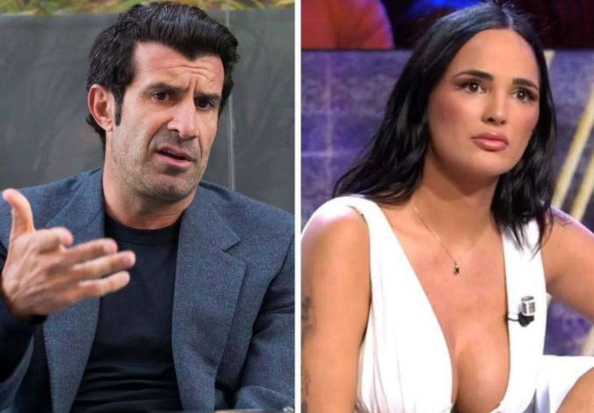 Luis Figo amenazó a una modelo tras la última revelación y luego ella pide perdón: “¿Esta basura de qué va?”