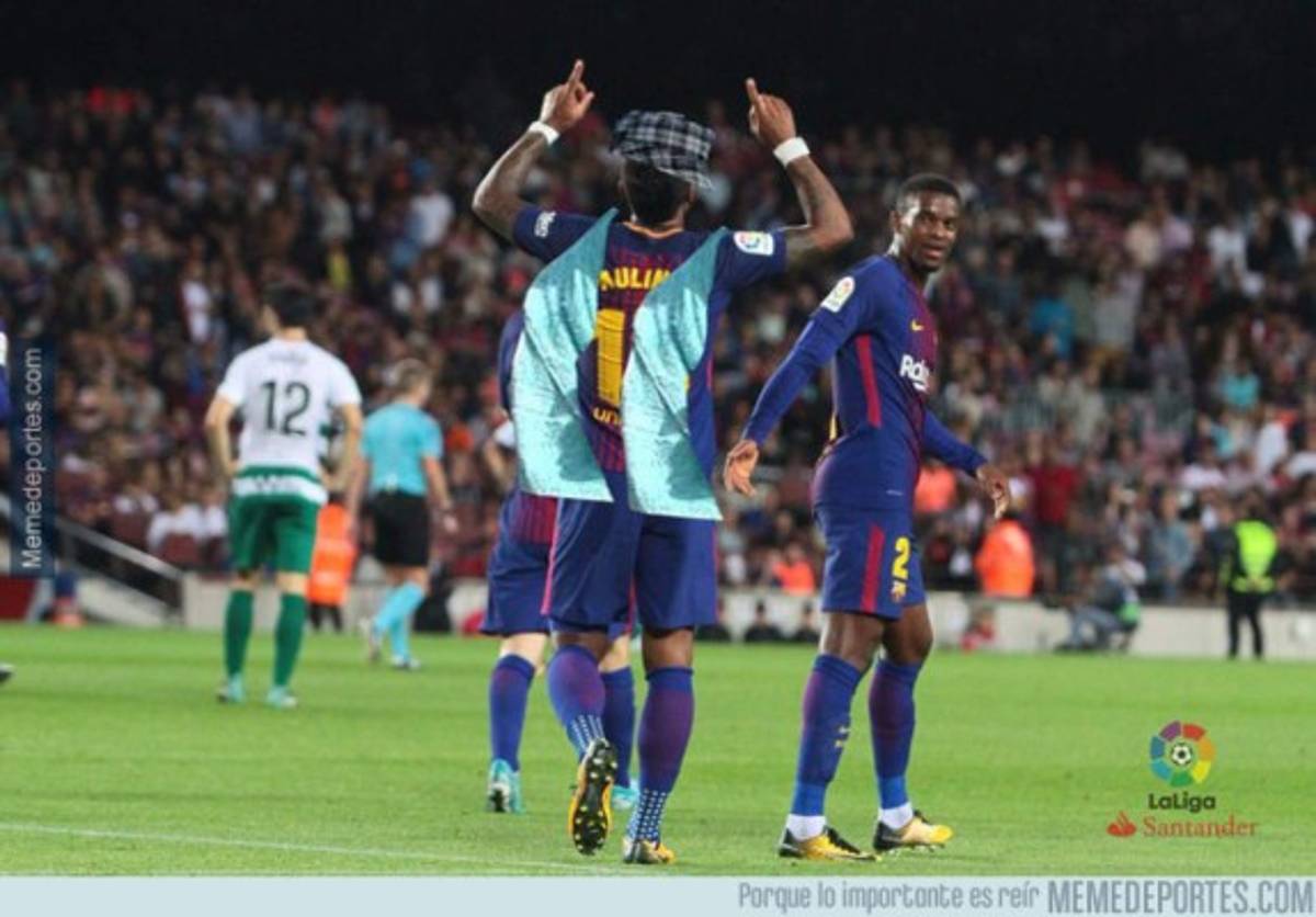 Paulinho, blanco perfecto de los memes que dejó el Barcelona-Eibar