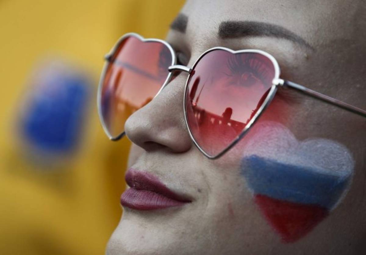 La belleza rusa se apodera del Mundial 2018 en el juego ante Uruguay