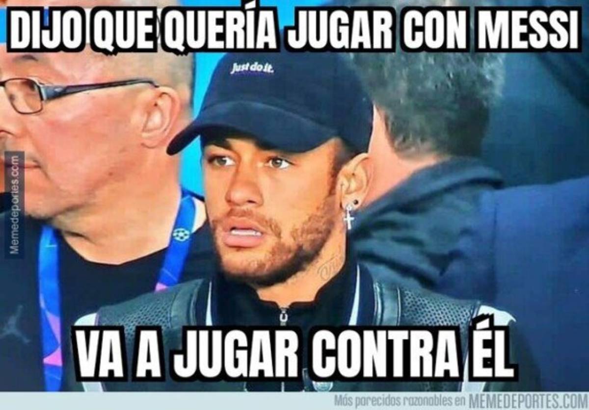 Messi y Neymar, protagonistas de los memes tras el sorteo de octavos en la Champions League