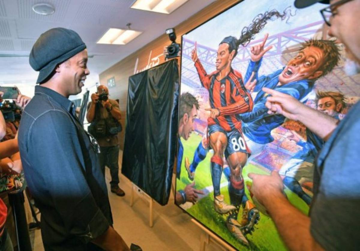 Fotos: El Maracaná inaugura un espectacular tour de la carrera de Ronaldinho