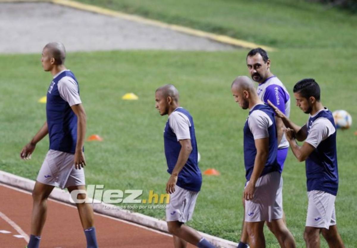 Risas y pelones: El último entrenamiento de Honduras antes de enfrentar a Trinidad y Tobago
