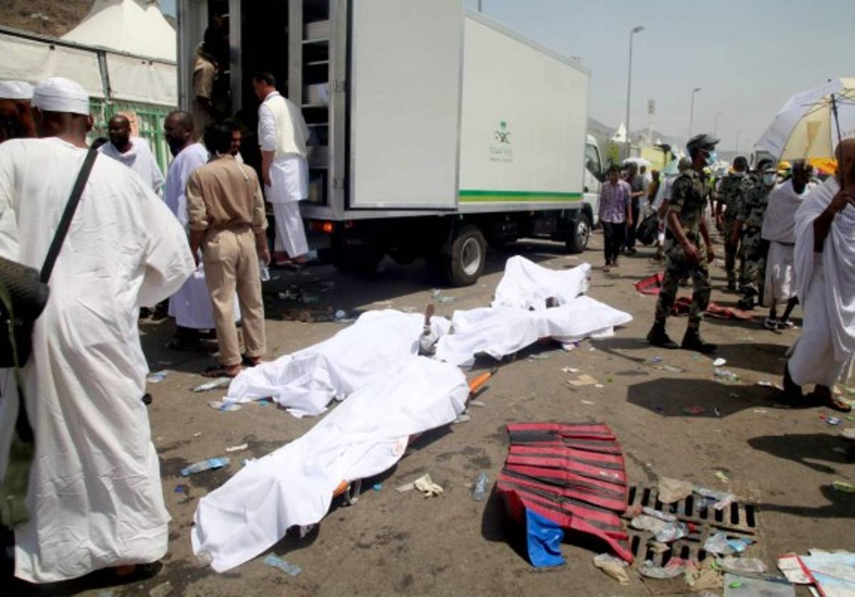 FOTOS: Dolor y muerte se vive en Arabia Saudita tras tragedia de peregrinos