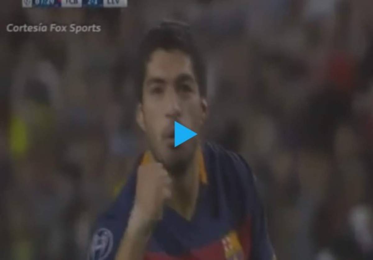 VIDEO: El enorme gesto de Luis Suárez con Messi tras marcar el gol del triunfo
