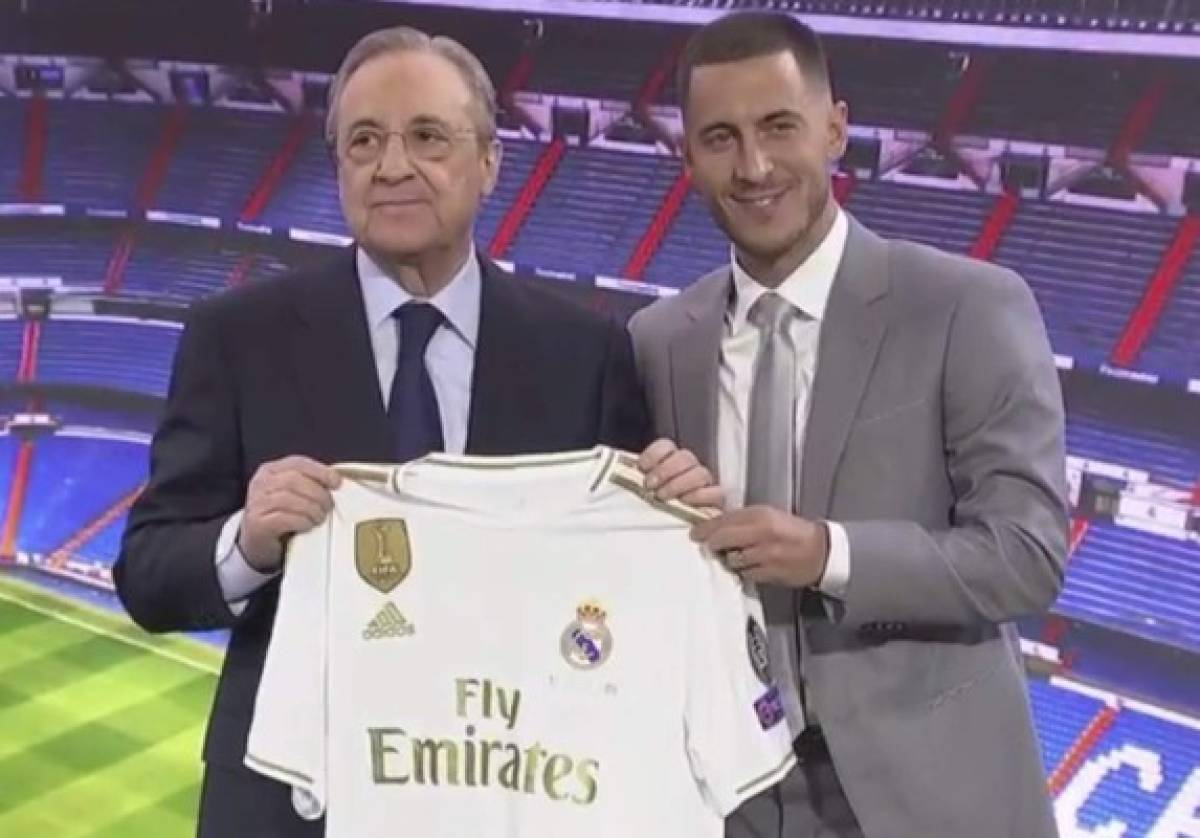 En fotos: Eden Hazard y su primer día como jugador del Real Madrid