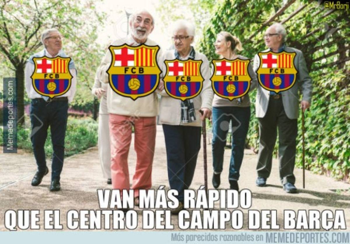 ¡Ni ganando lo perdonan! Afición avasalla con duros memes al Barcelona