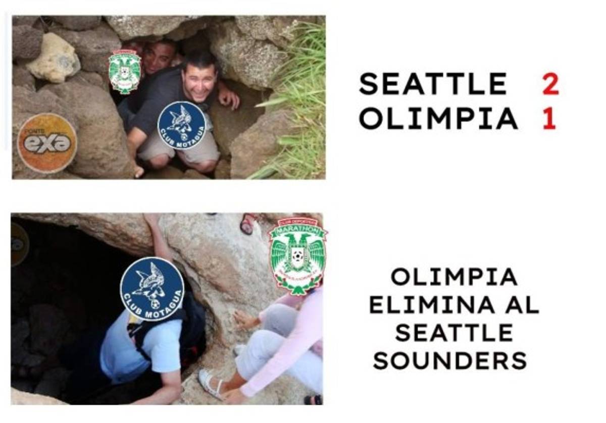 Los brutales memes de Olimpia donde se burlan de Motagua y Diego Vázquez tras eliminar a Seattle