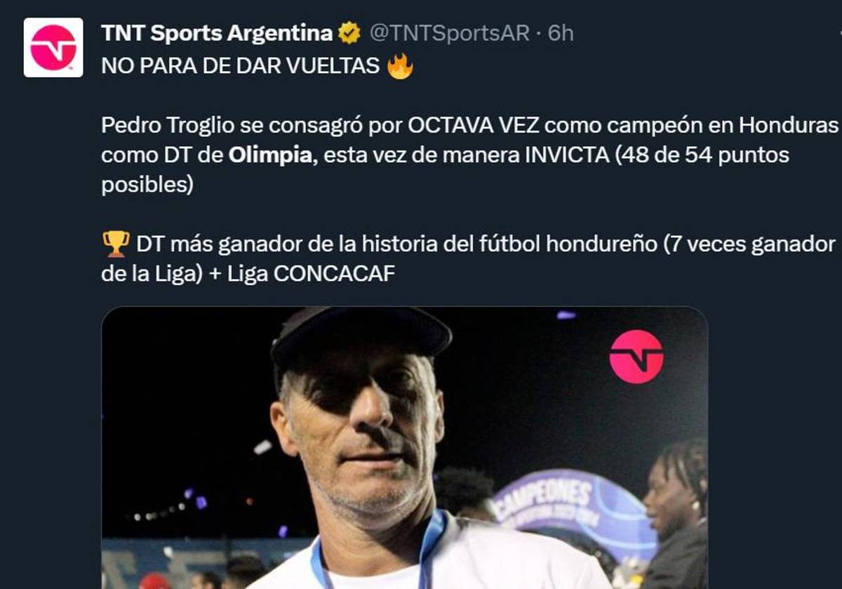 Prensa internacional se rinde ante el Olimpia de Troglio: “Leyenda total”, “No para de dar vueltas”