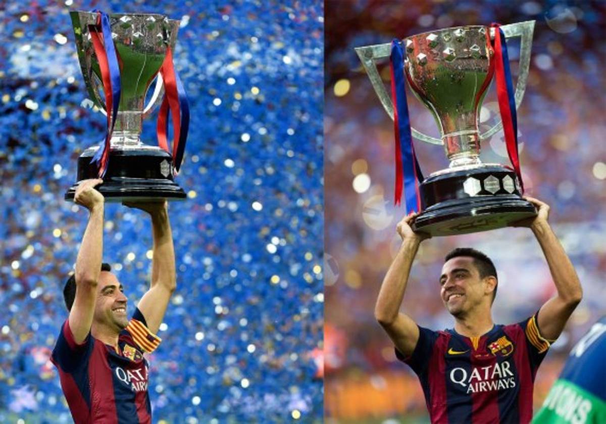 La despedida de Xavi Hernández del Camp Nou