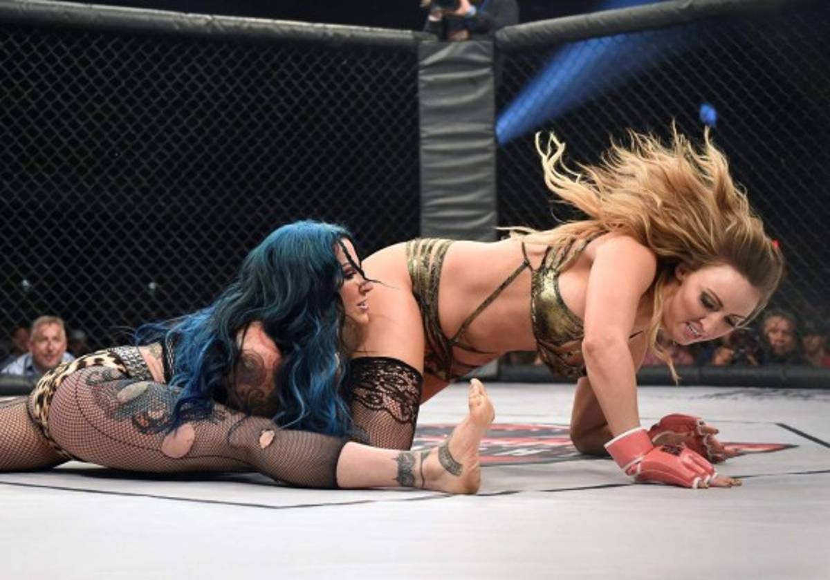 En lencería fina: Así de atrevidas son las peleas en la Lingerie FC